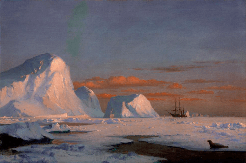 William Bradford, Arctic Sunset, 1874.png