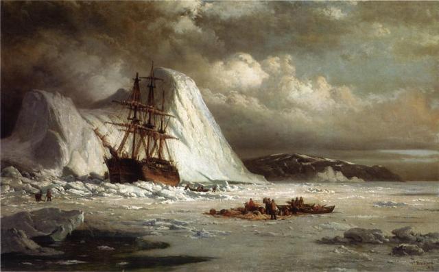 William-Bradford-Icebound-Ship